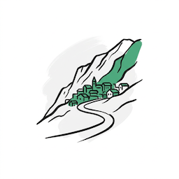 Mountain village settlement